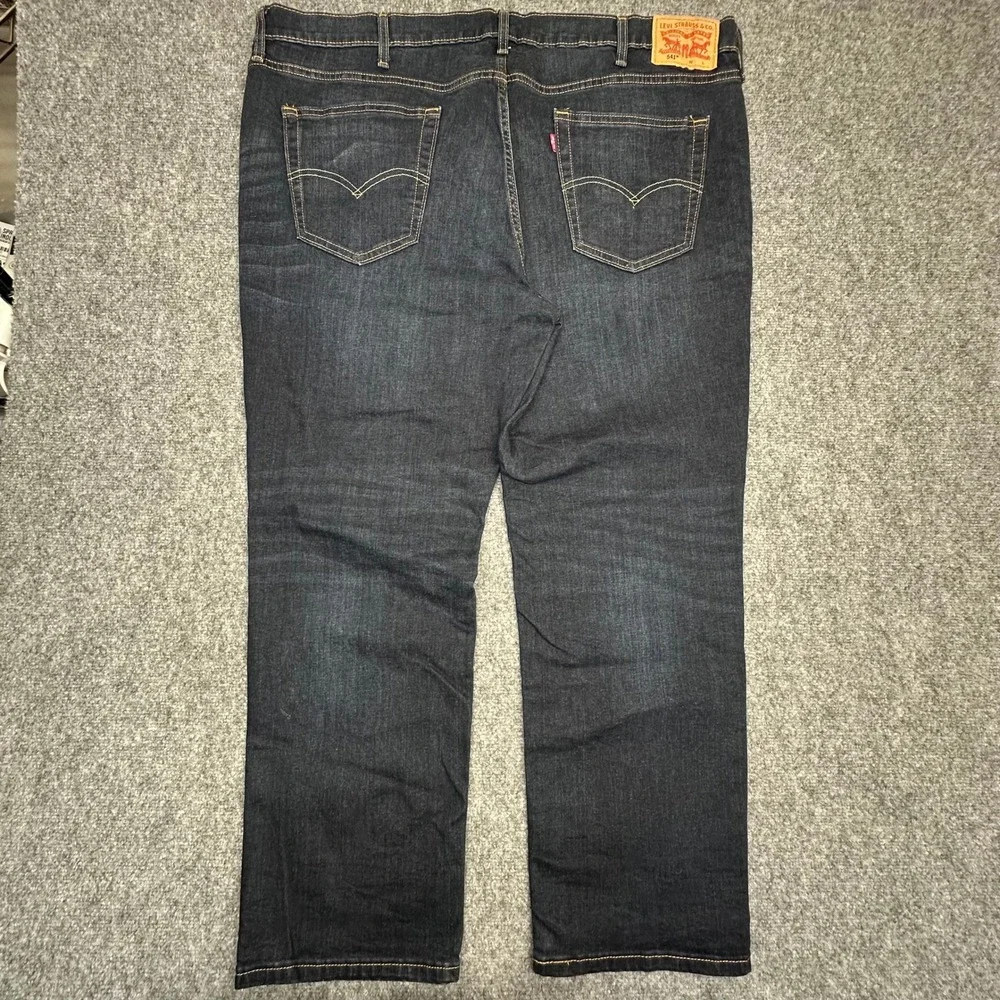 Levi's 541 Athletic Taper Jeans 44x30 Dark Wash Denim‎ Pants